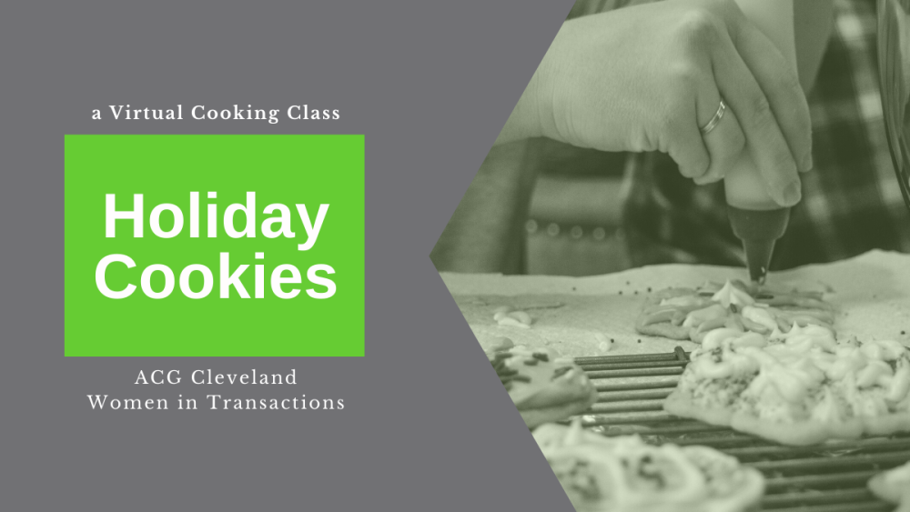 WIT Virtual Cooking Event - Holiday Cookies