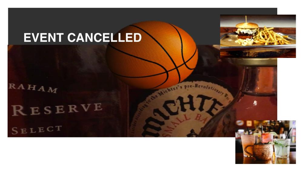 Basketball madness event cancelled Event cancelled