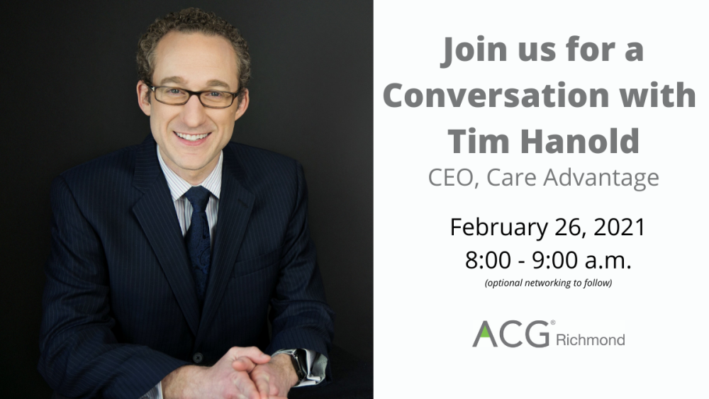 Tim Hanold, Care Advantage