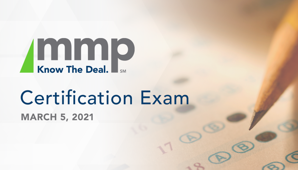 Middle Market Professional Certification Exam | March 5, 2021