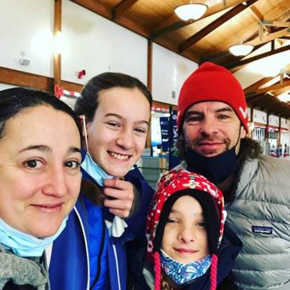 Jessica Spirk-Everest and her family