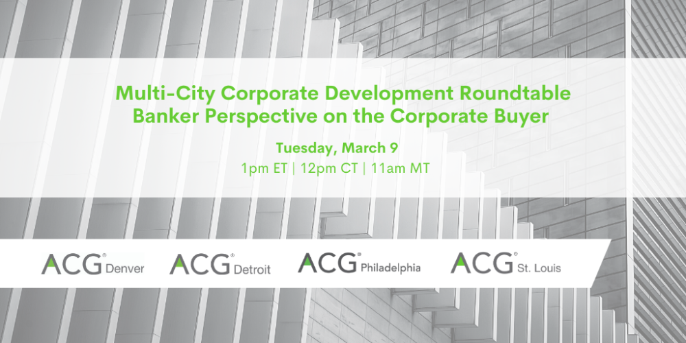 Corporate Development Roundtable