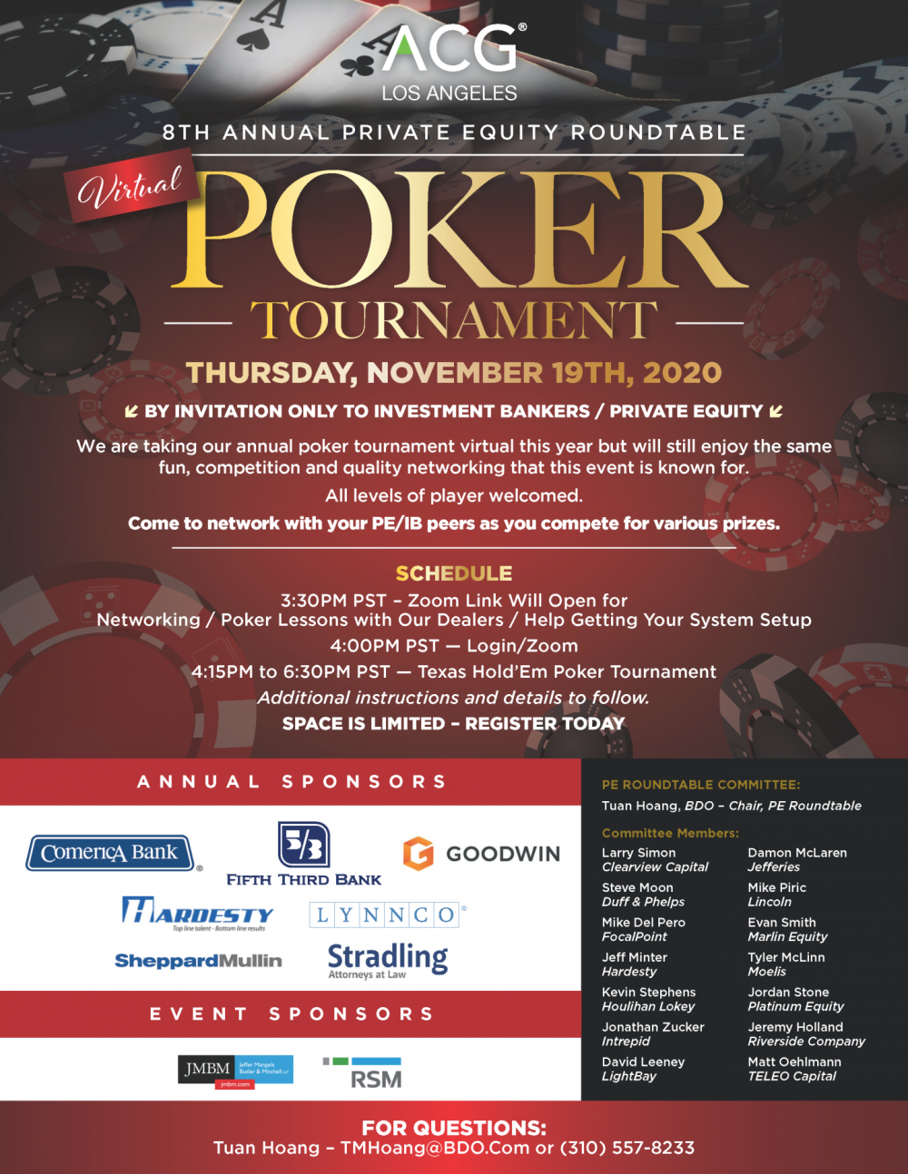 2019 PE Poker Flyer