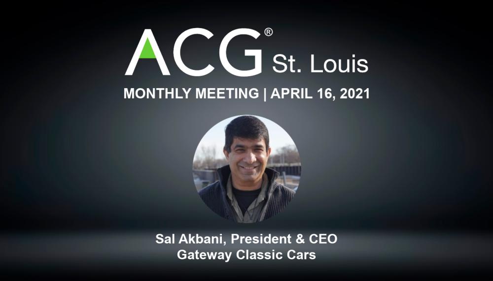 April 2021 Monthly Meeting