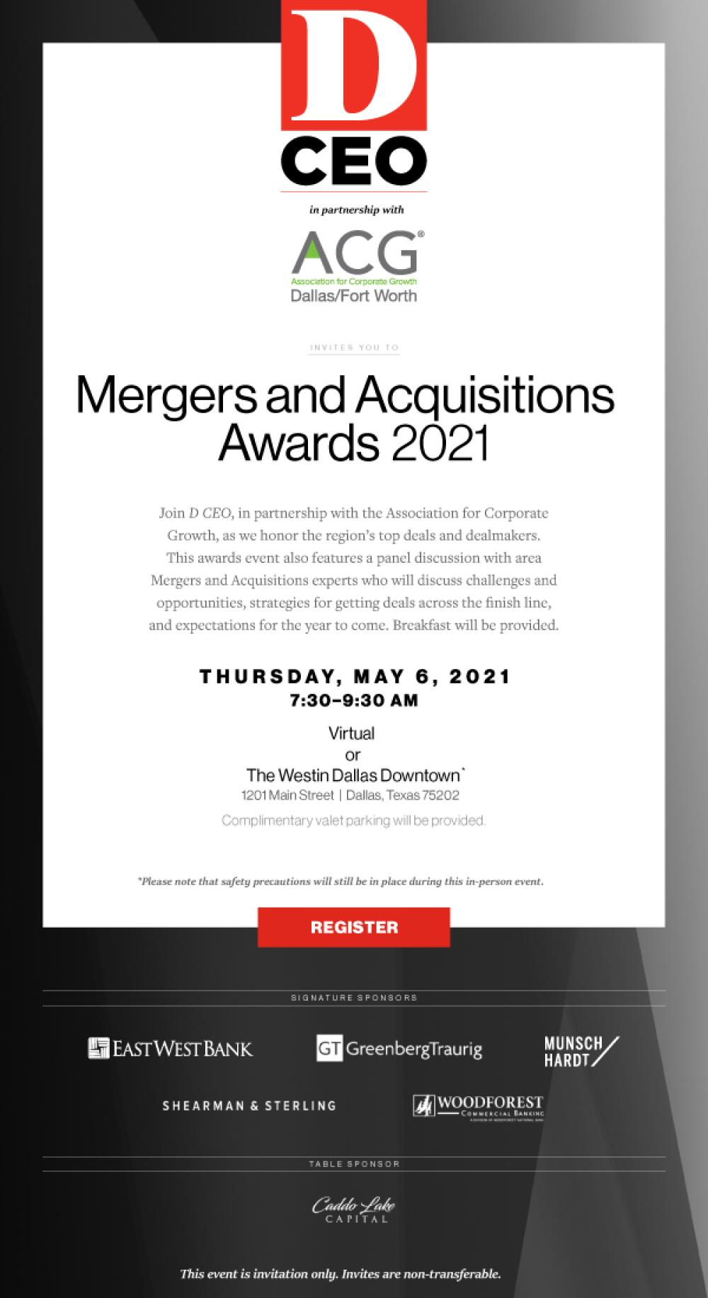 2021 M&A Awards