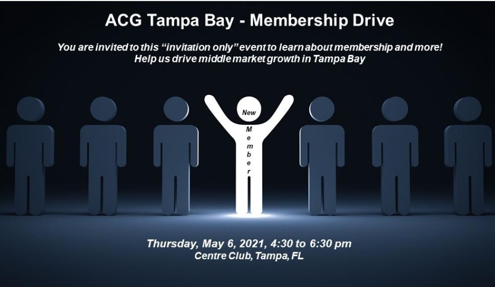 Membership Drive May 6