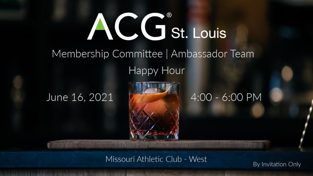 Membership Ambassador Happy Hour