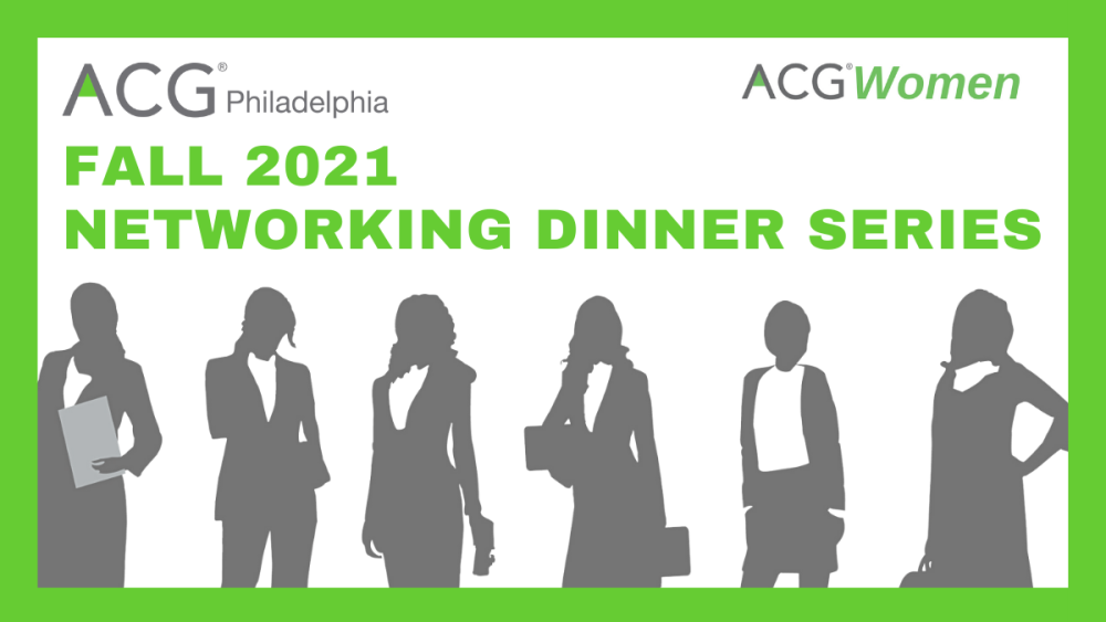 ACGWomen Fall Dinner Series