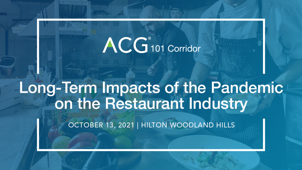 ACG 101 Restaurant Industry