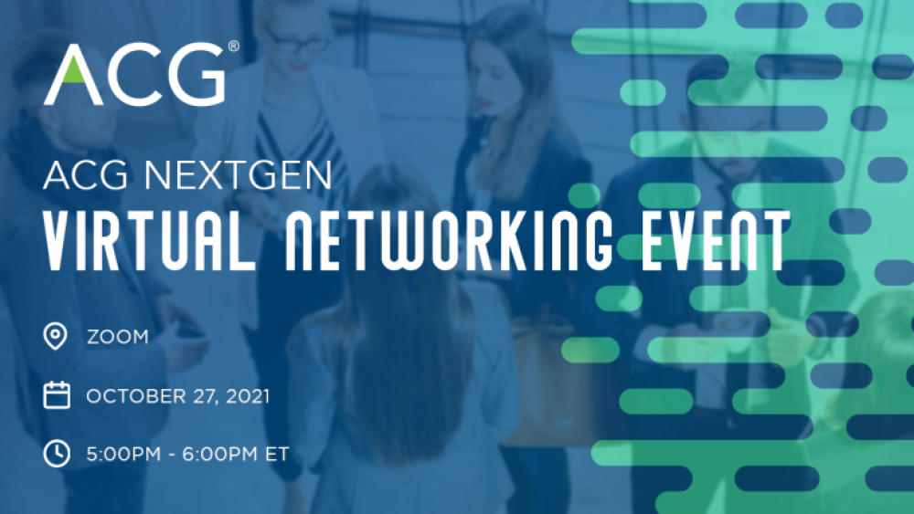 ACG NEXTGEN EVENT