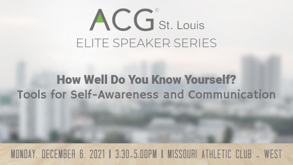 Elite Speaker Series