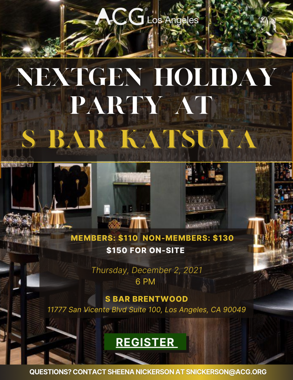 An event flyer.