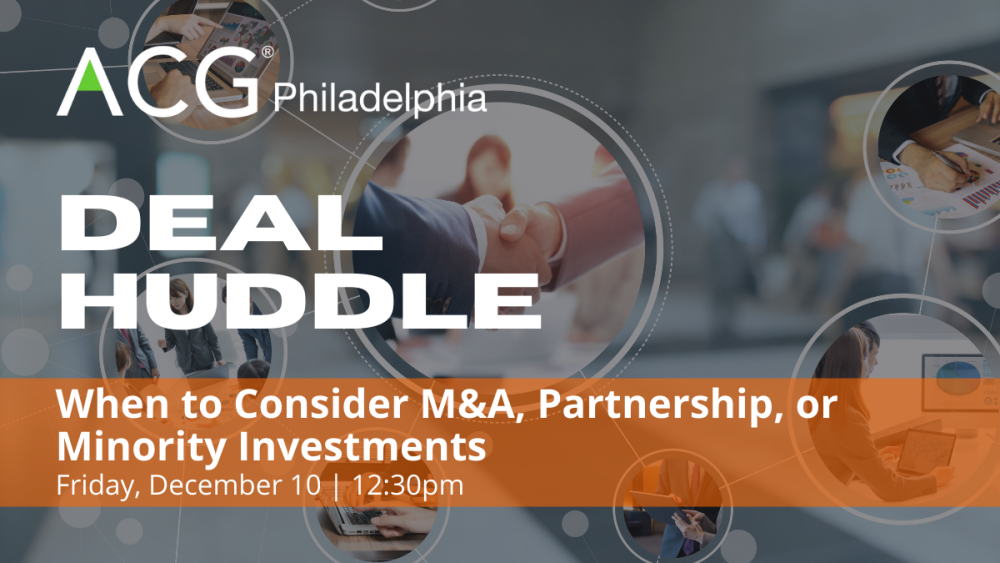 Deal Huddle: Dec 10