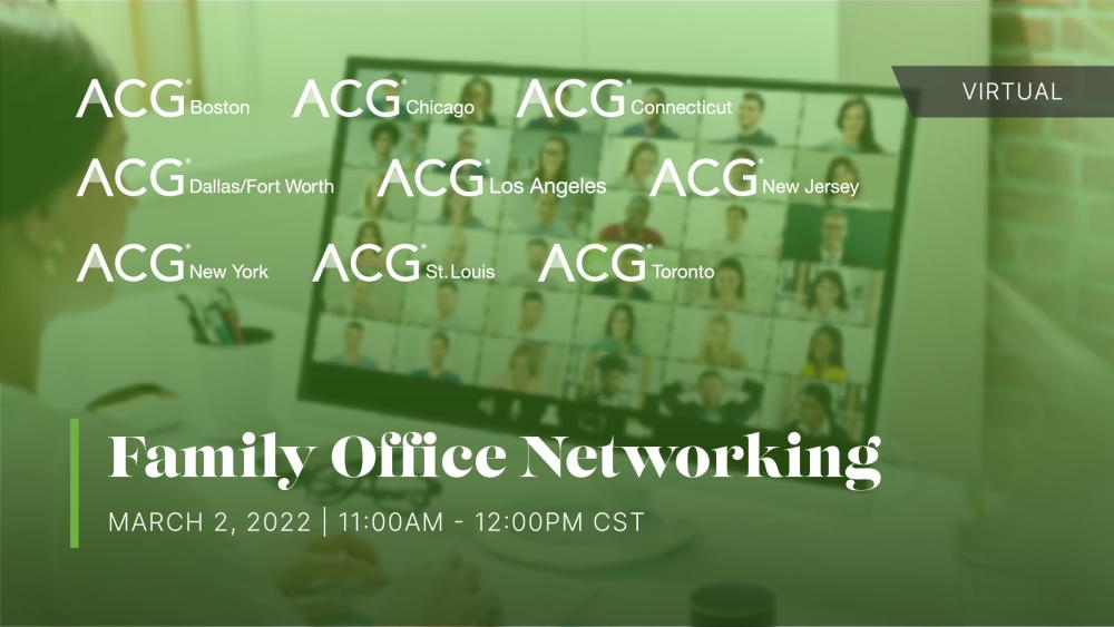 Family Office Peer Group