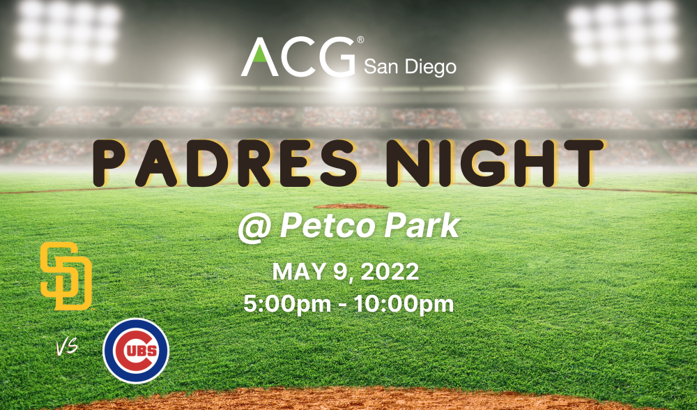 ACGSD Padres Night at Petco Park