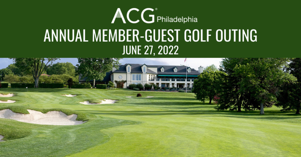 Annual Member Guest Golf Outing