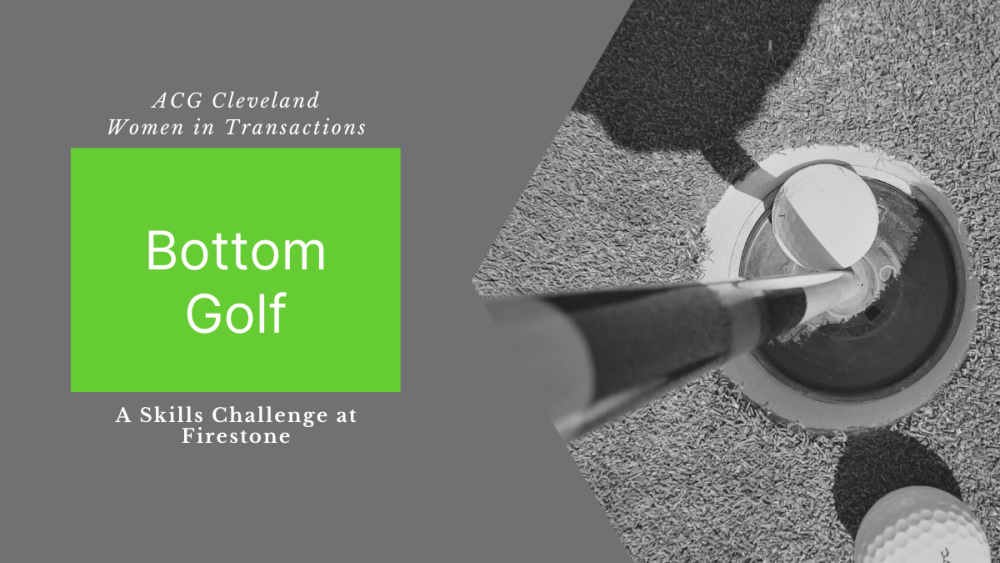 WIT Bottom Golf Event at Firestone