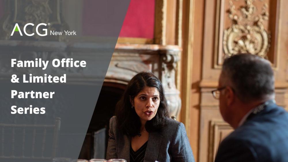 Family Office & Limited Partner Series