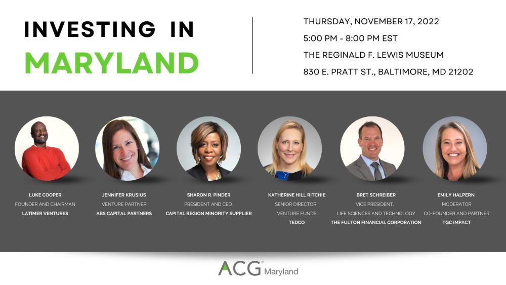 Investing in Maryland