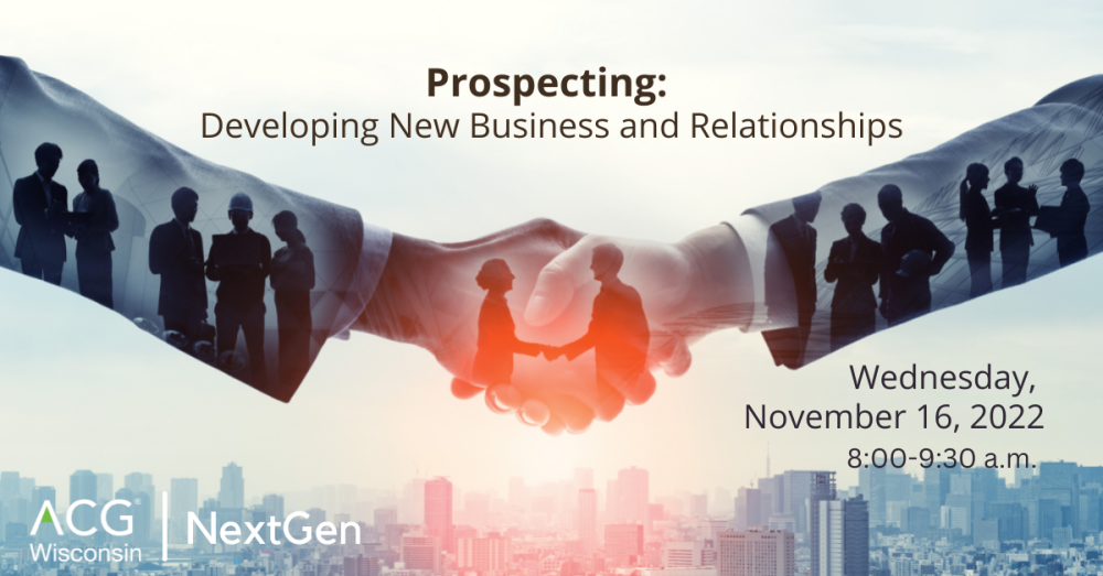 ACG WI NextGen Nov. 16 meeting