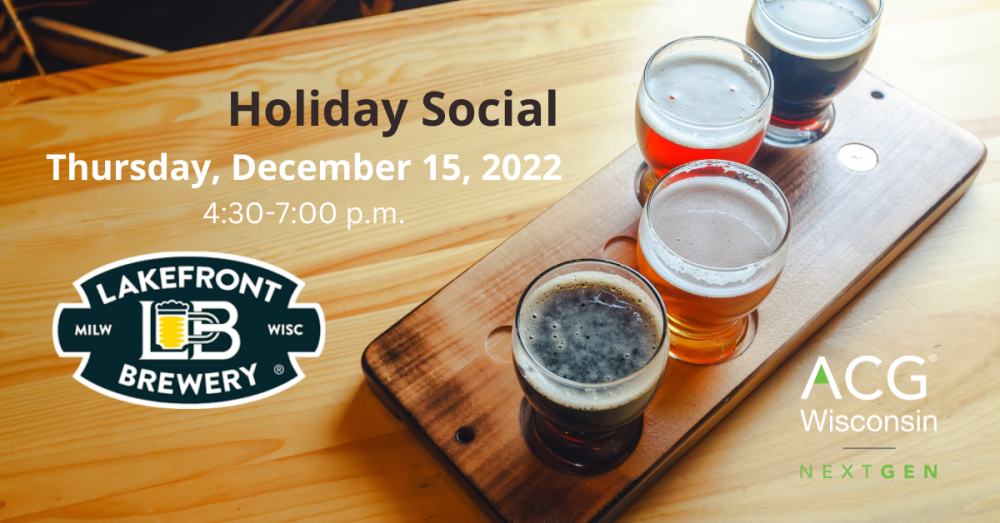 ACG WI NextGen Holiday Social
