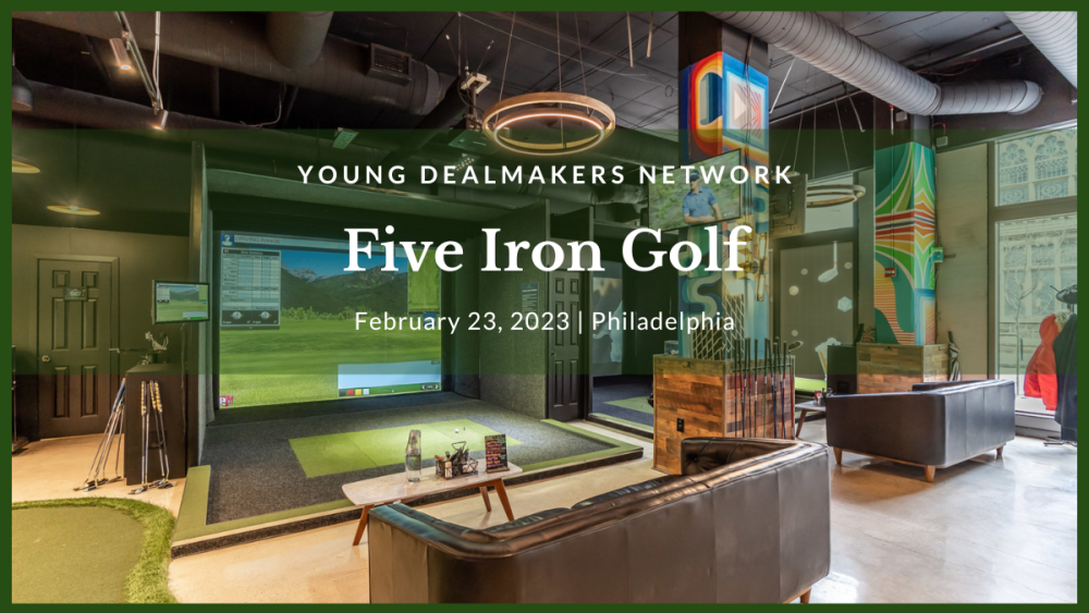 Young Dealmakers Network at Five Iron
