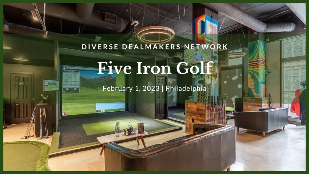 Diverse Dealmakers Network at Five Iron