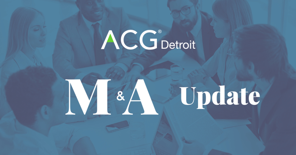M&A Update header