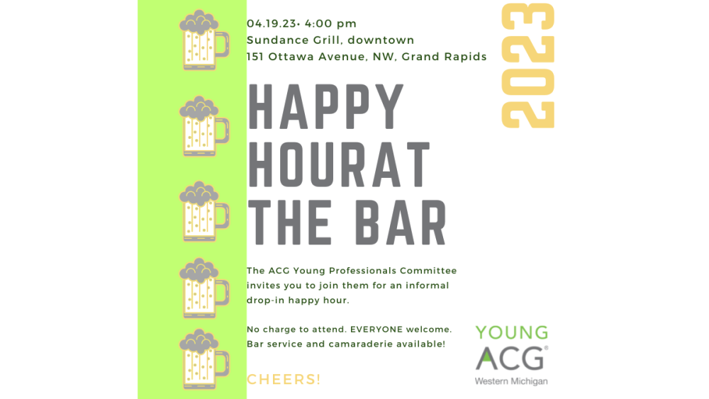happy hour notice