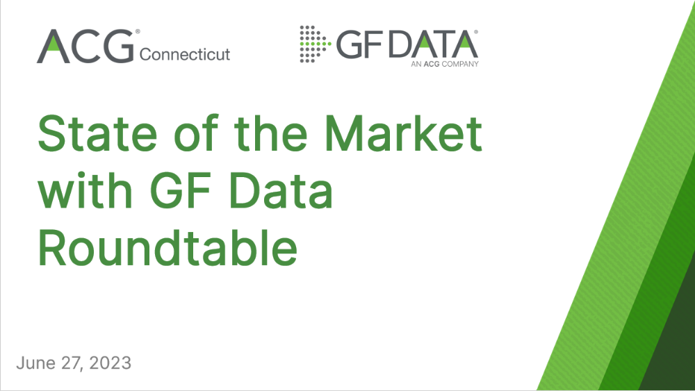 State of the Market with GF Data Roundtable