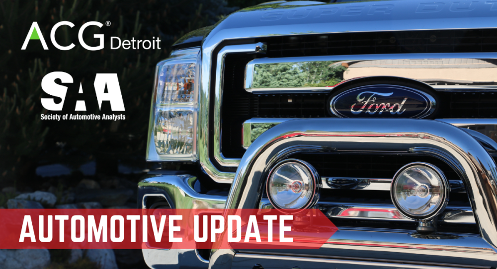 Automotive Update 2023