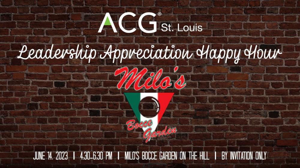 Leadership Happy Hour
