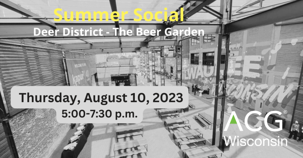 ACG WI | Summer Social at The Beer Garden