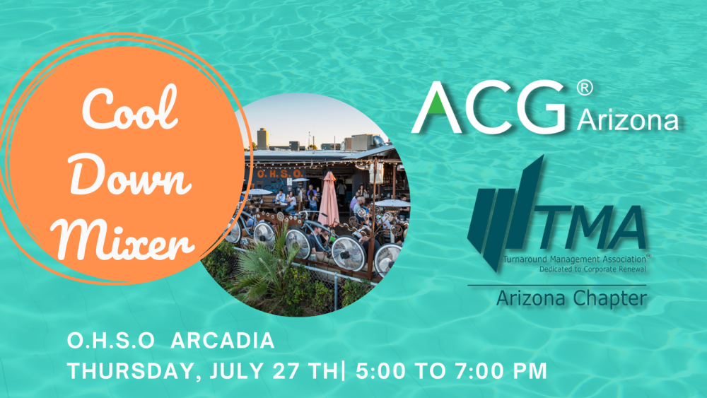 ACG Arizona/TMA Cool Down Mixer July 2023
