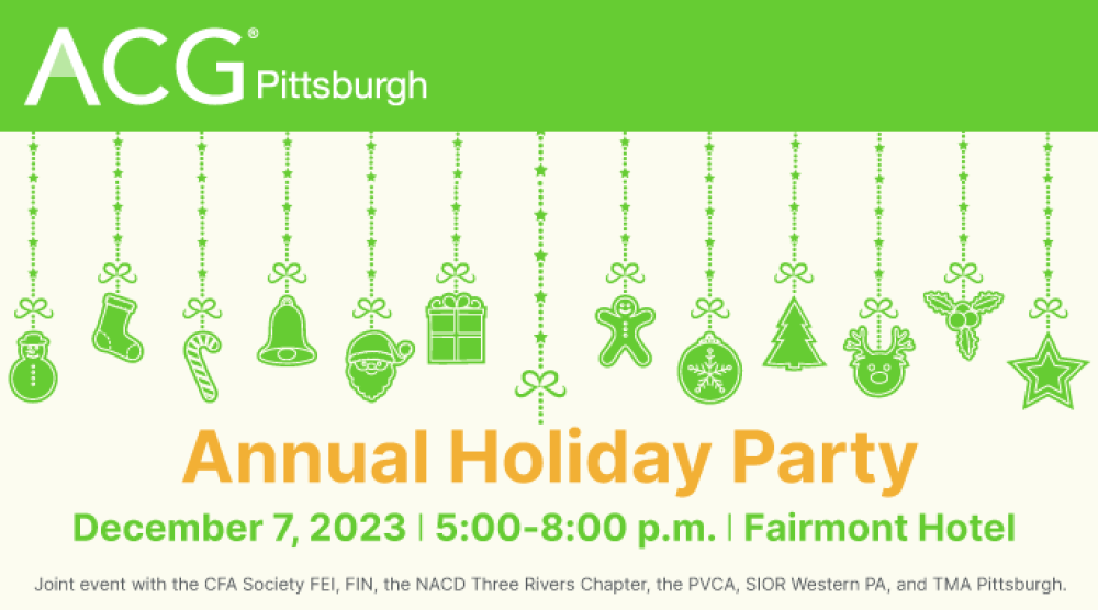 ACG Pittsburgh 2023 Holiday Party