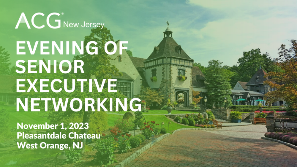 Evening of Senior Executive Networking