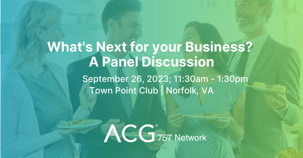 ACG 757 September Event
