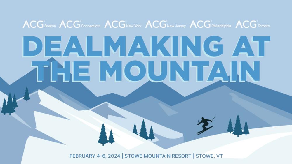 ACG Boston Dealmaking at the Mountain