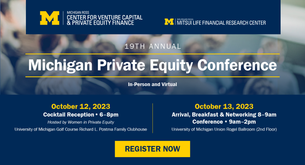 19th Annual Michigan Private Equity Conference