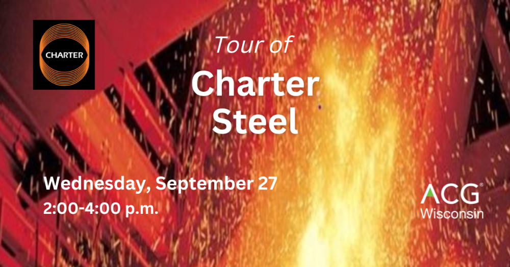 ACG WI September 27, 2023, Charter Steel Tour