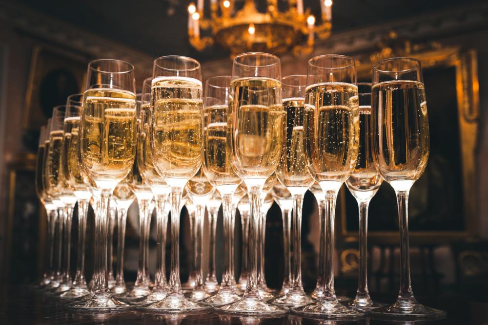 Champagne tasting
