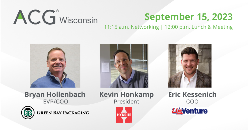 ACG WI - Sept 15 panel discussion