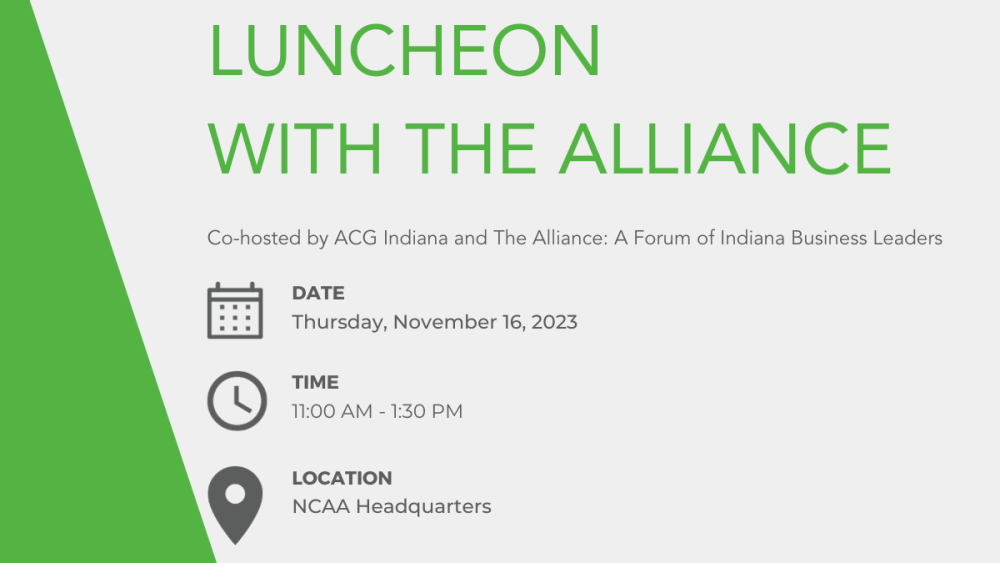 Alliance Luncheon