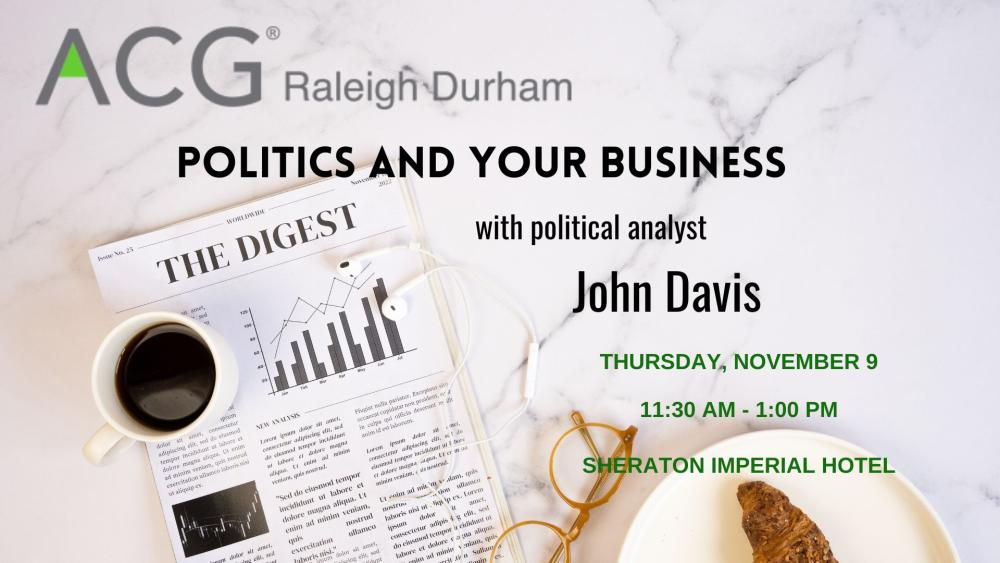Politics and your business