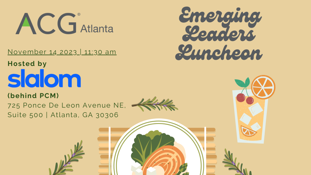 Emerging Leaders Luncheon Graphic