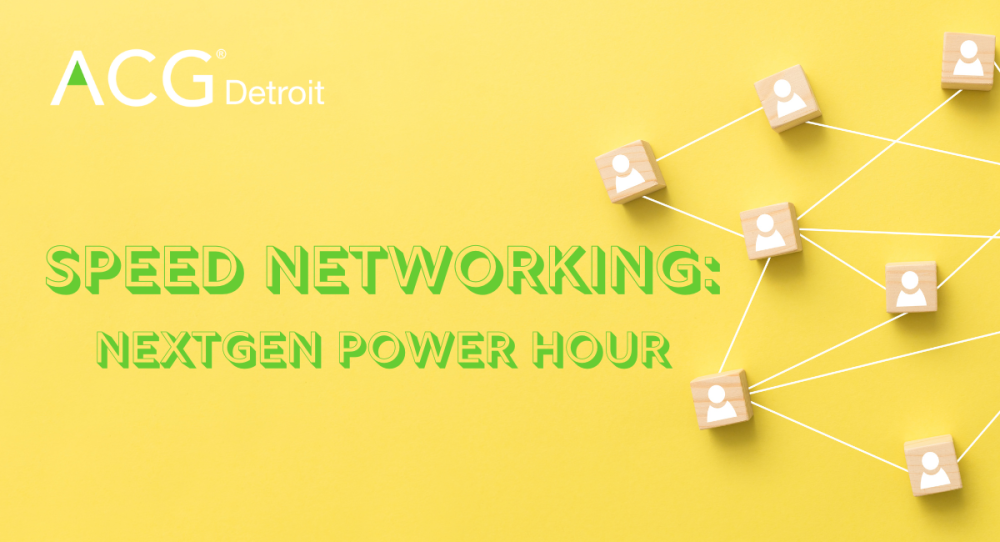 Speed Networking: NextGen Power Hour