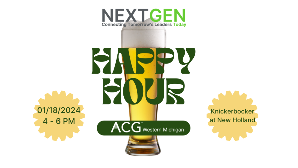 happy hour announcement