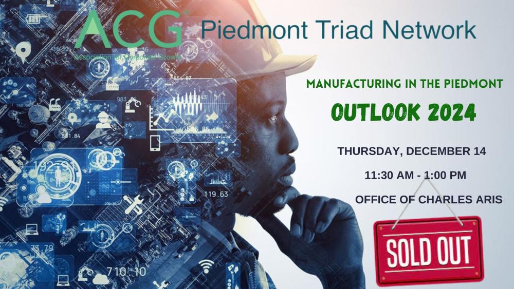 Manufacturing Outlook 2024 Sold Out