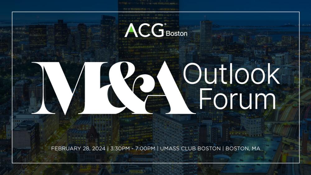 M&A Outlook Forum 2024