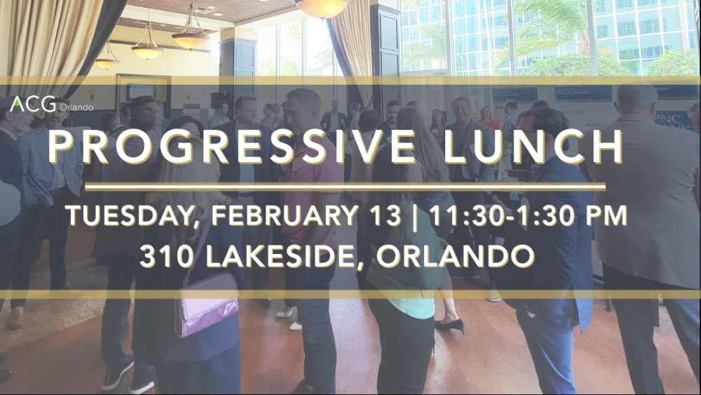 Progressive Lunch